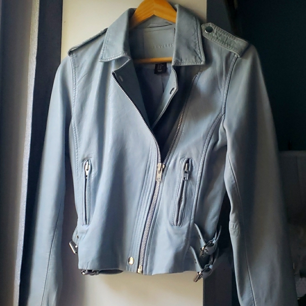 Leather jacket